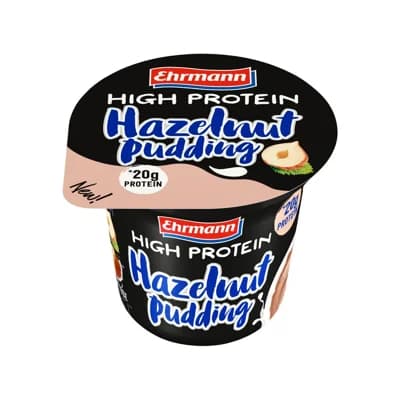 Ehrmann High Protein Pudding – lískový oříšek