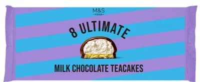Marks & Spencer Teacakes z mléčné čokolády