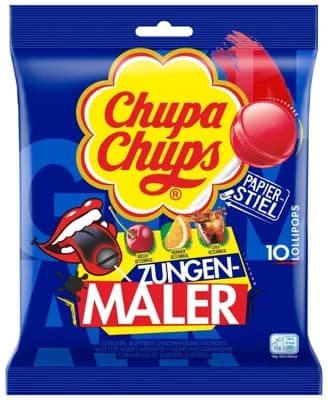 Chupa Chups Tongue Painter lízátka (10 kusů)