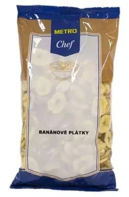 Metro Chef Banány sušené plátky