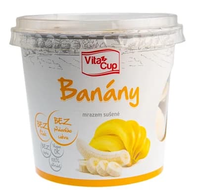 VitaCup Banán mrazem sušený