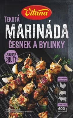 Vitana Tekutá marináda česnek a bylinky