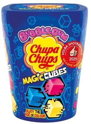 Chupa Chups Ovocné Žvýkačky Magic Cubes