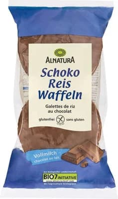 ALNATURA BIO Chlebíčky rýžové s mléčnou čokoládou