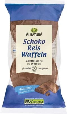 ALNATURA BIO Chlebíčky rýžové s mléčnou čokoládou