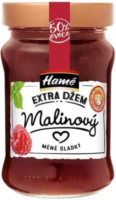 Hamé Extra džem Malinový méně sladký