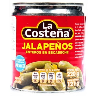 La Costeňa Jalapeno celé