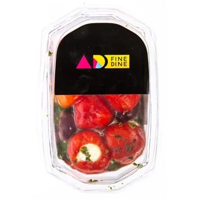 Papričky plněné sýrem (pevný podíl 120 g) 140 g