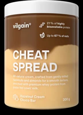 Vilgain Cheat Spread Lískooříškový krém s čokoládou