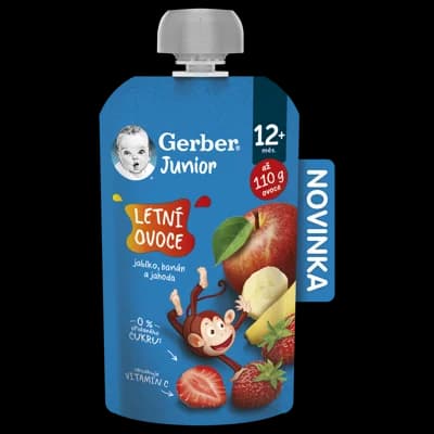 Gerber Organic BIO Junior kapsička Letní ovoce
