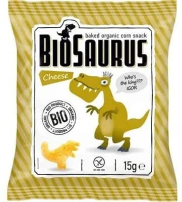 Biosaurus BIO snack se sýrem