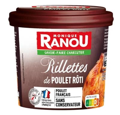 Monique Ranou Pečené kuřecí rillettes