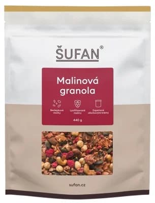 Šufan Granola - malinová