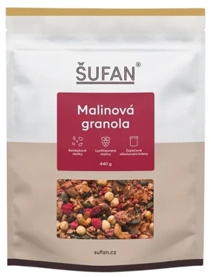 Šufan Granola - malinová
