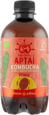 Captain Kombucha BIO Broskev