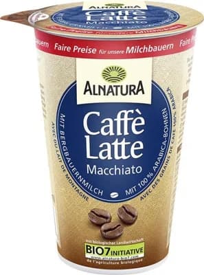 ALNATURA BIO Caffe Latte Macchiato ledová káva 100% odrůda arabica