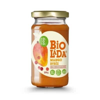 Koldokol Bioláda Mango a rybíz BIO