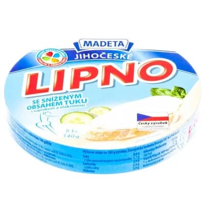 Madeta Jihočeské Lipno sýr nízkotučný