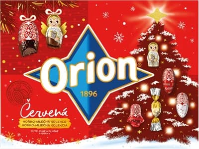 ORION Vánoční kolekce Červená