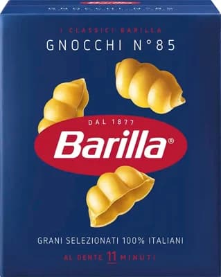 Barilla pasta Gnocchi Grani Selezionati 100% Italiani