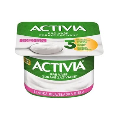 Danone Activia Sladká bílá jogurt chlaz. 8 x