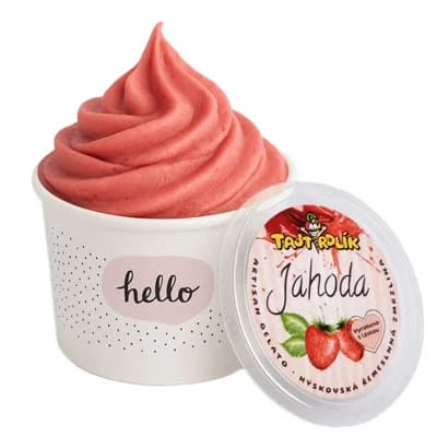 Tajtrdlík Jahodový - Hýskovská řemeslná zmrzlina