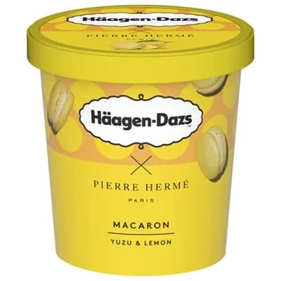 Häagen-Dazs Makronky Yuzu citron mraž.