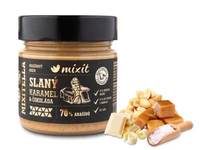 MIXIT Mixitella - Arašídy se slaným karamelem