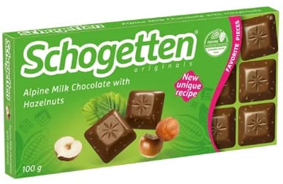 Schogetten Čokoláda mléčná s lískovými oříšky