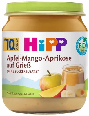 HiPP BIO Krupička s ovocem