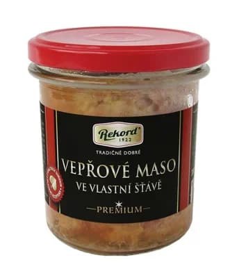 Rekord Vepřové maso ve vlastní šťávě