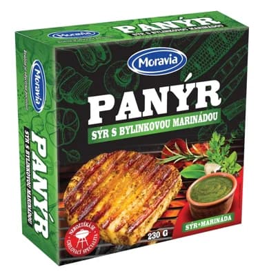 Moravia Panýr sýr na gril s marinádou