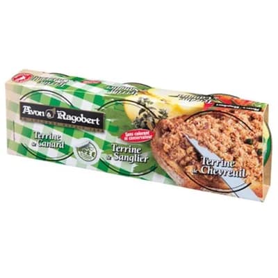 Avon & Ragobert Myslivecké trio paštiky 3 x