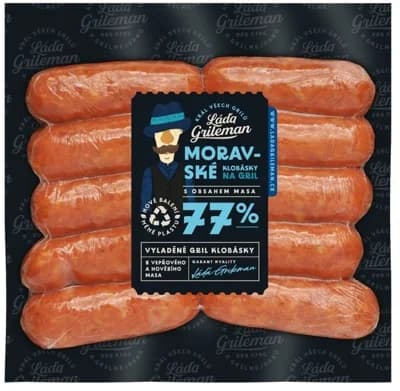 Láďa Grileman Moravské klobásky na gril