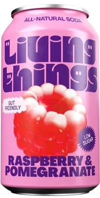 Living Things Limonáda malina a granátové jablko
