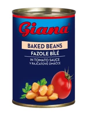 Giana Fazole bílé v rajčatové omáčce