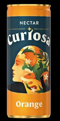 Curiosa 50% pomeranč plech