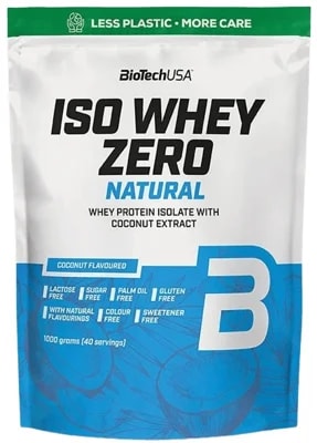 BiotechUSA Iso Whey Zero Natural - jahoda