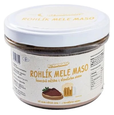 Rohlik.cz Řemeslná paštika s pšeničným pivem