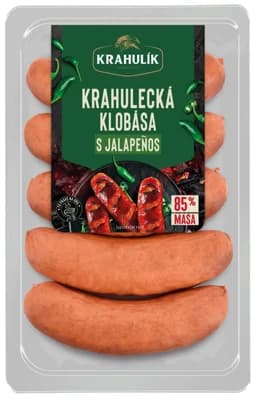 Krahulík Krahulecká klobása s papričkami jalapeňos