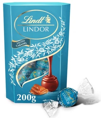 Lindt Lindor pralinky slaný karamel