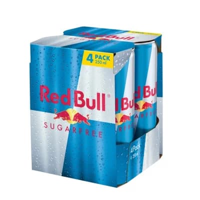 Red Bull Sugarfree Energy drink 4x250ml