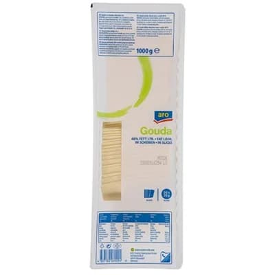 aro Gouda 48% sýr plátky chlaz.