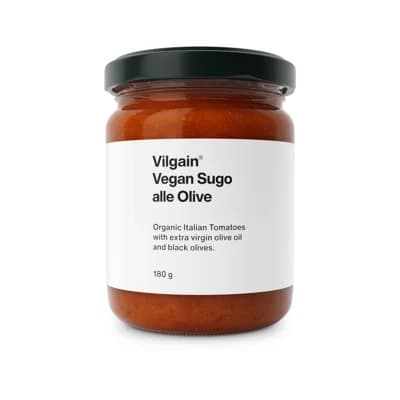 Vilgain Vegan Sugo BIO – s černými olivami