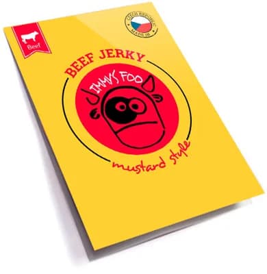 Jimmys Food Jimmy´s Food sušené maso hořčice