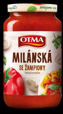Otma Milánská se žampiony