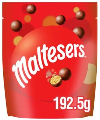 Maltesers mléčné čokoládové kuličky s křupavým středem
