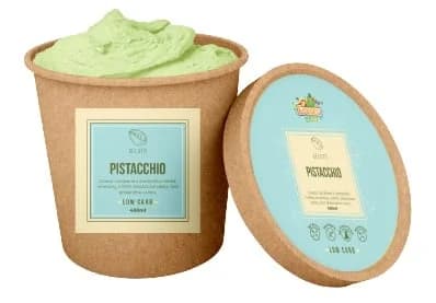 Low carb zmrzlina pistácie