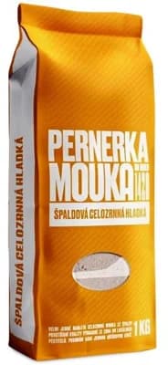 Pernerka Špaldová mouka celozrnná hladká