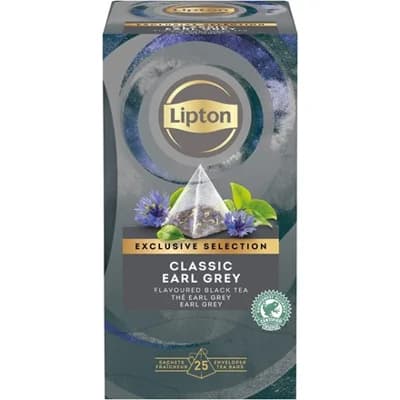 Lipton Exclusive Selection Earl Grey černý čaj 25 ks